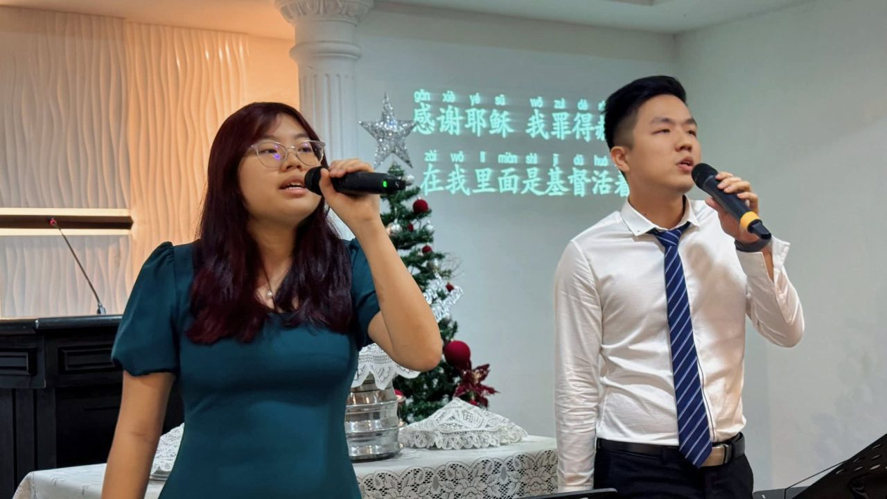 singing